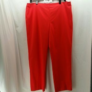 ST. JOHN Knits Women's Orange Pants Sz 12
